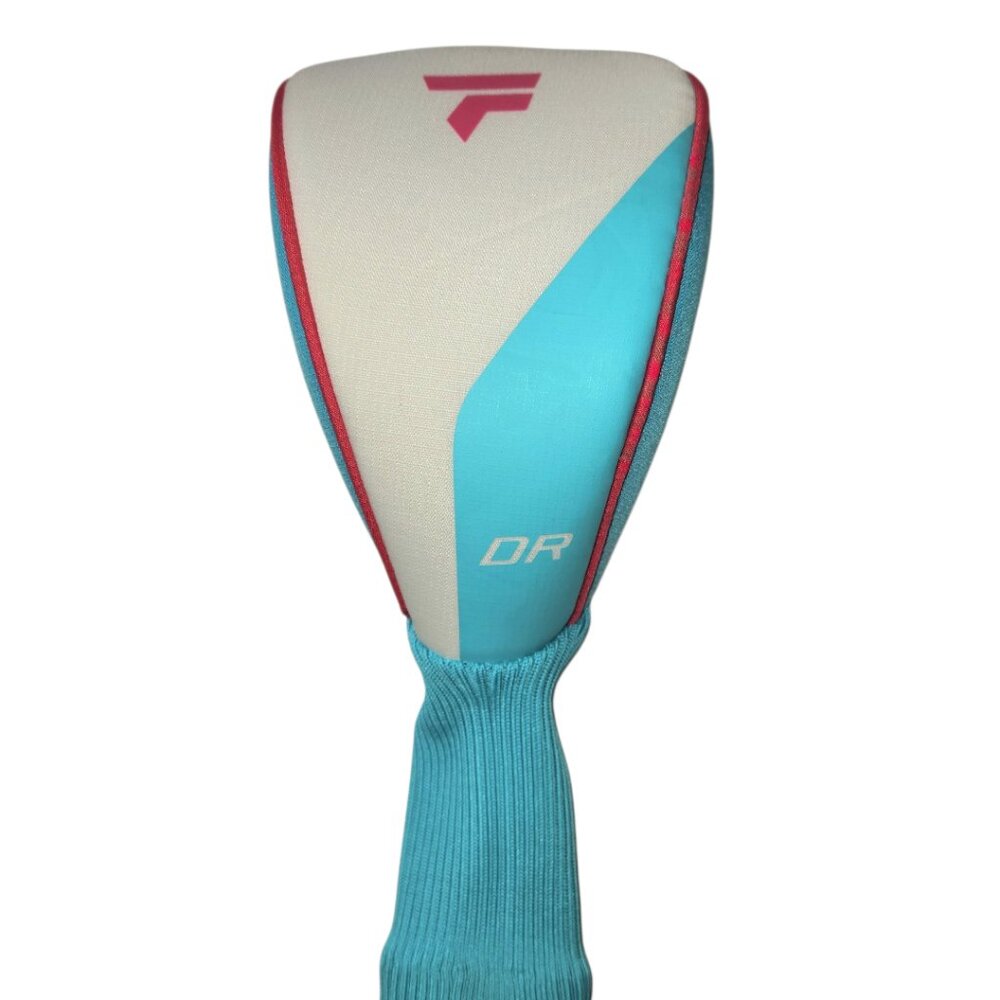 Top Flite Womens Ladies Golf Driver Headcover Head Cover Blue Pink White
